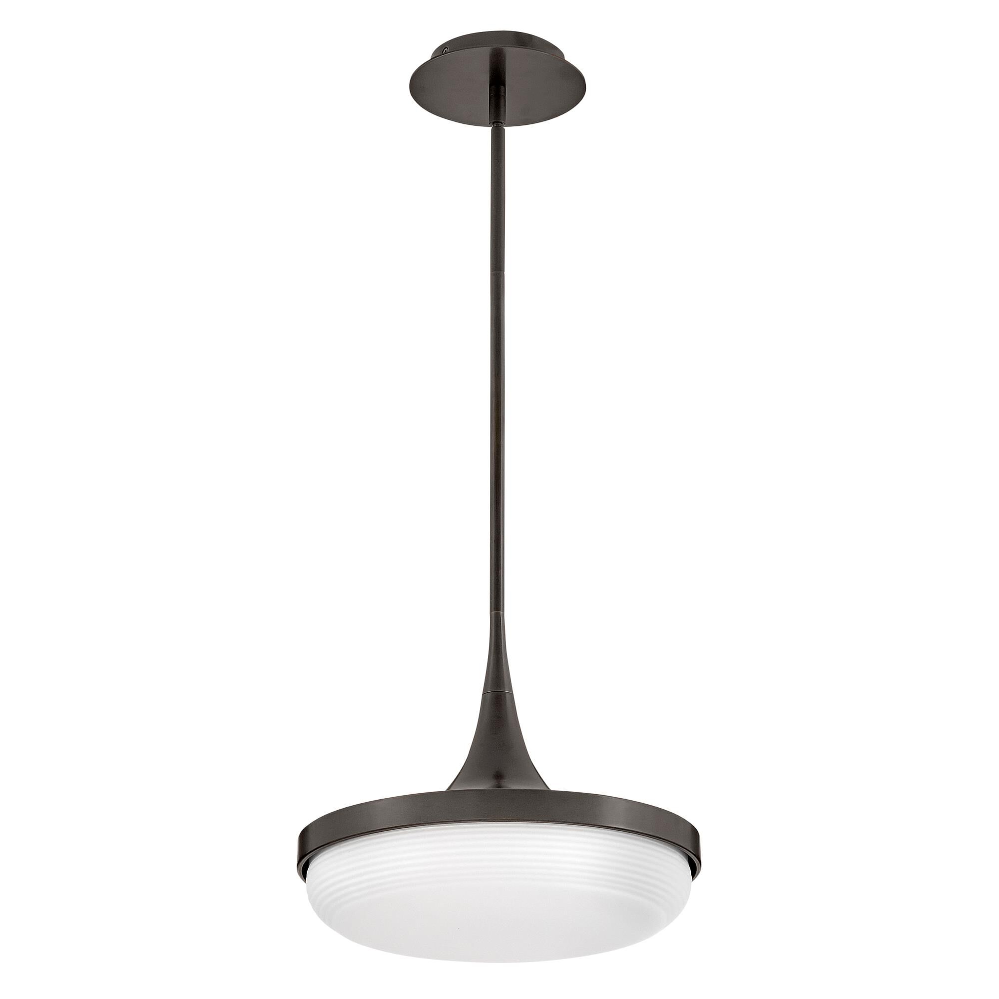 Shown in Black Oxide finish and Cased Opal glass