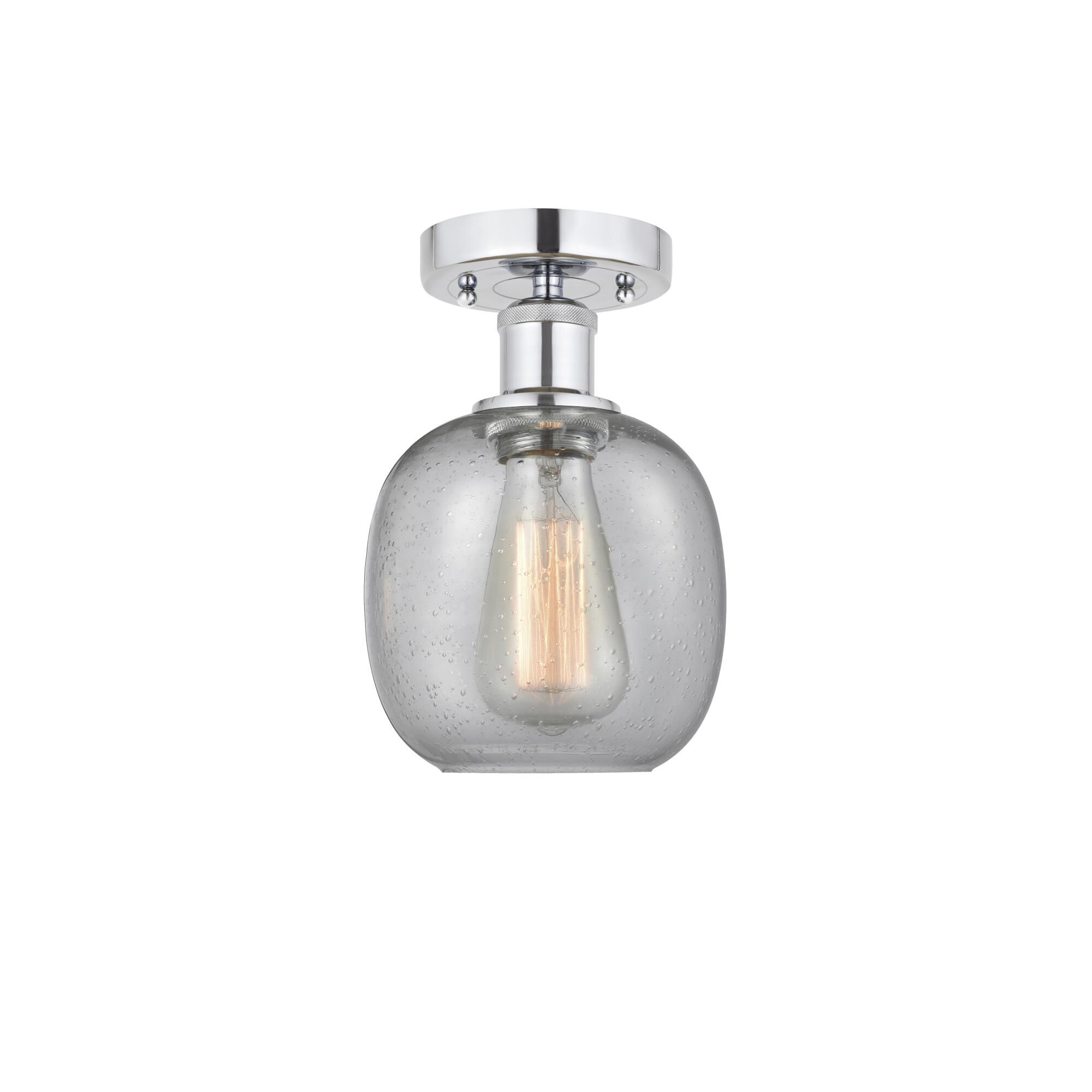 Bruno Marashlian Belfast 6 Inch 1 Light Semi Flush Mount by Innovations Lighting