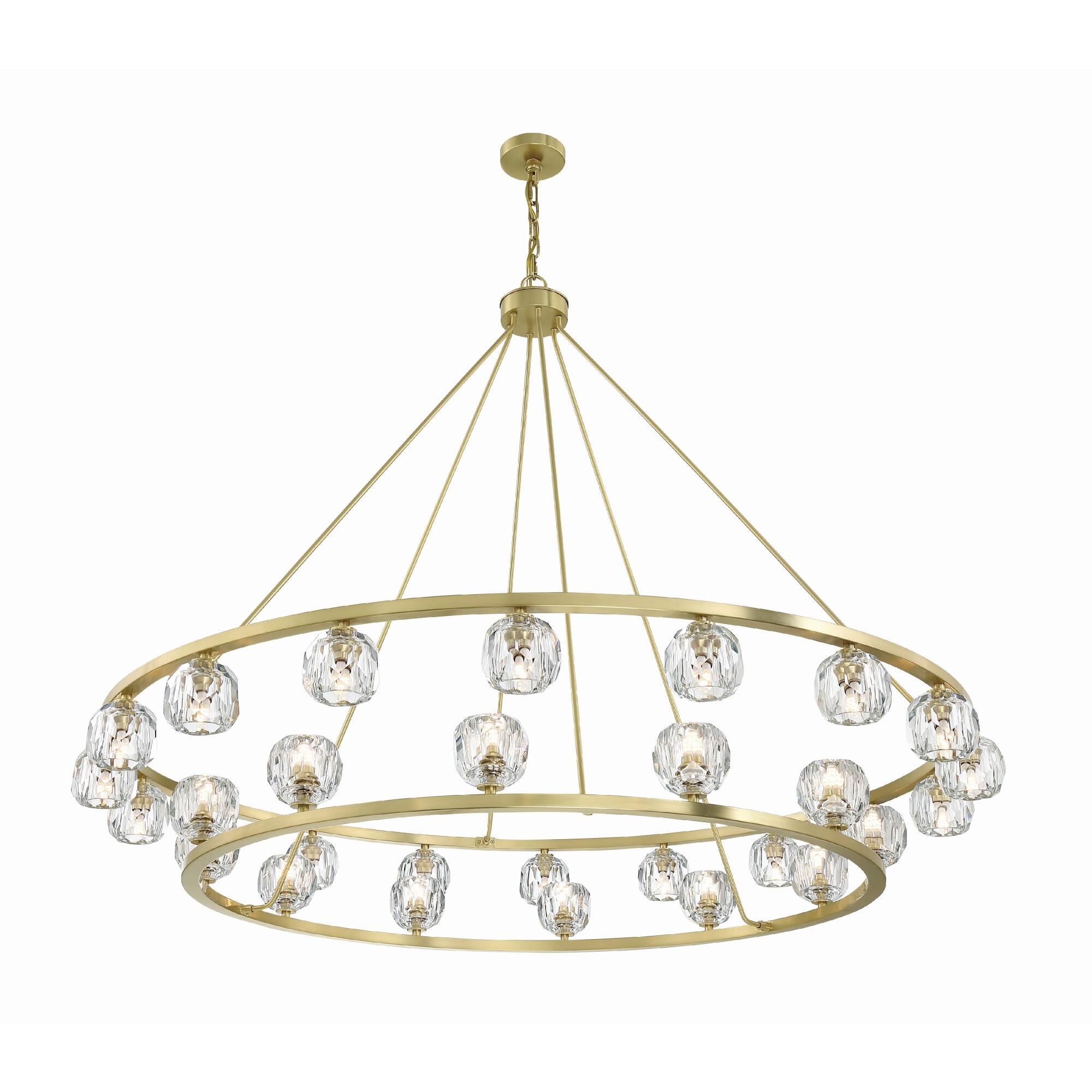 Aragon 59 Inch Chandelier by Crystorama