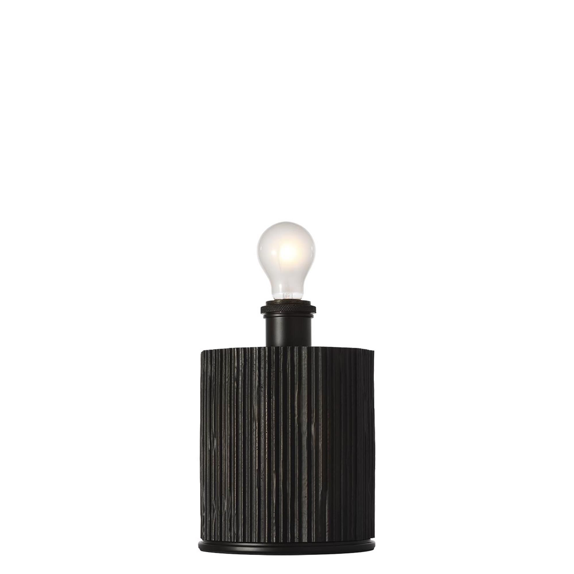 Shown in Ridged Carbon finish and Decorative Boucle shade