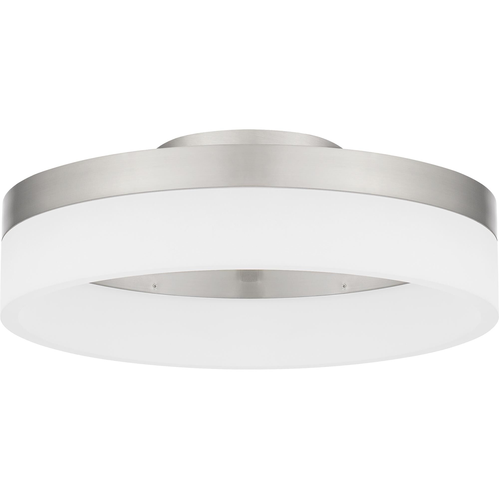 Cohen 11 Inch 1 Light LED Flush Mount by Quoizel