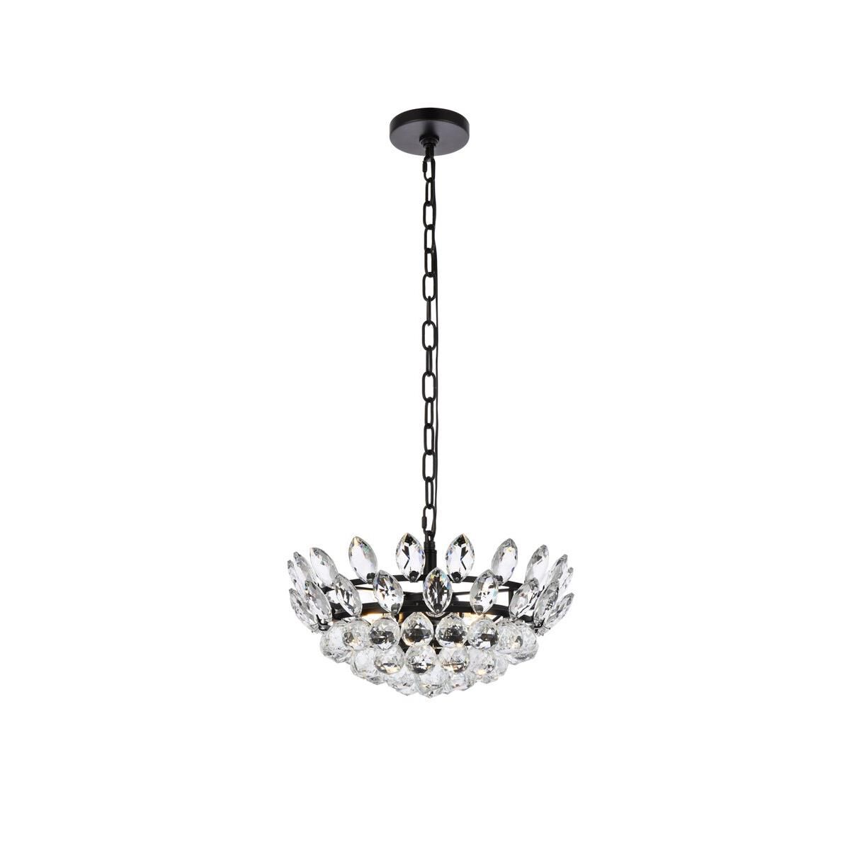 Emilia 14 Inch Large Pendant by Elegant Lighting