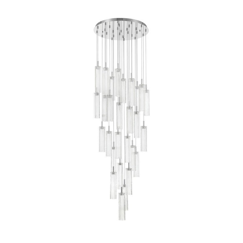 Addis 26 Inch Multi Light Pendant by Crystorama