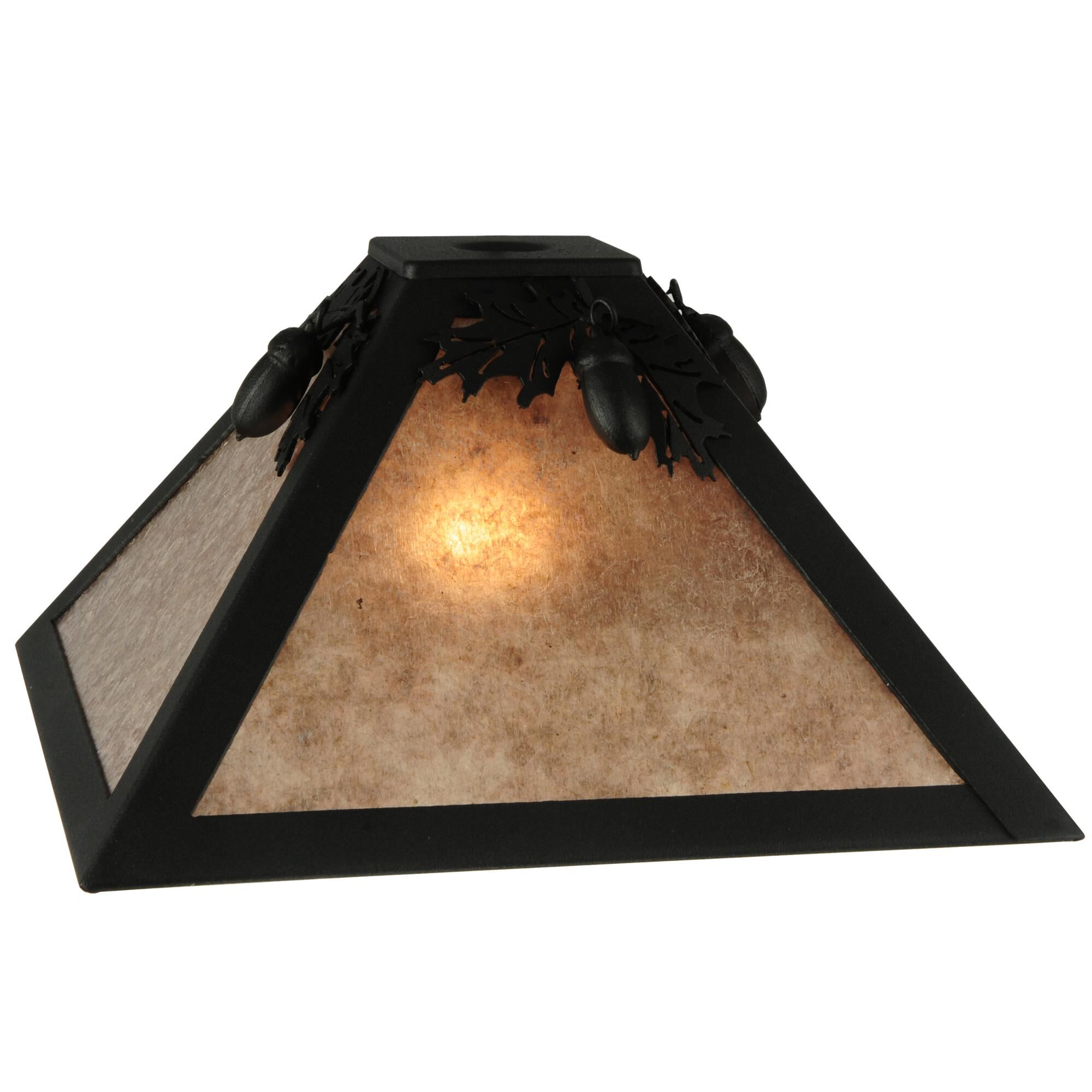 Oak Leaf And Acorn Glass Accessory by Meyda Lighting