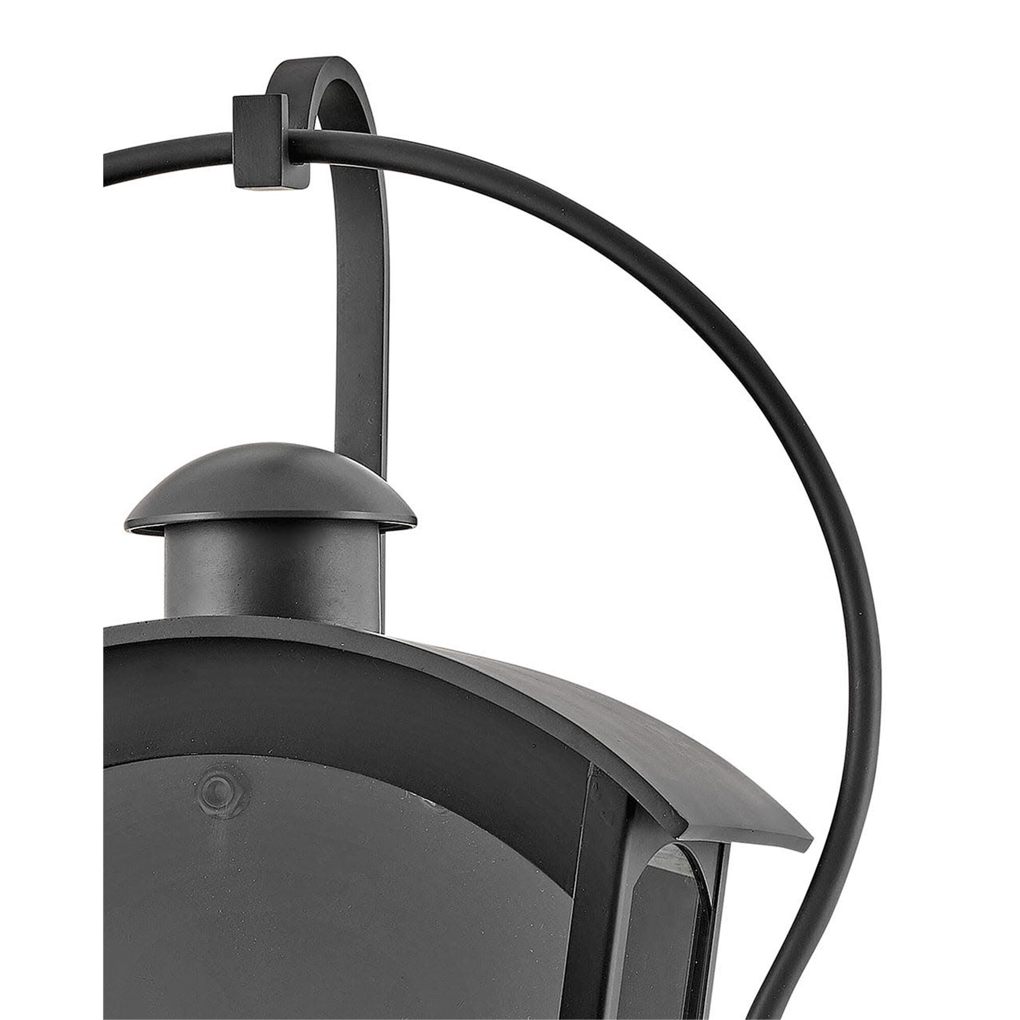 Shown in Black with Burnished Bronze Accents finish and Clear glass