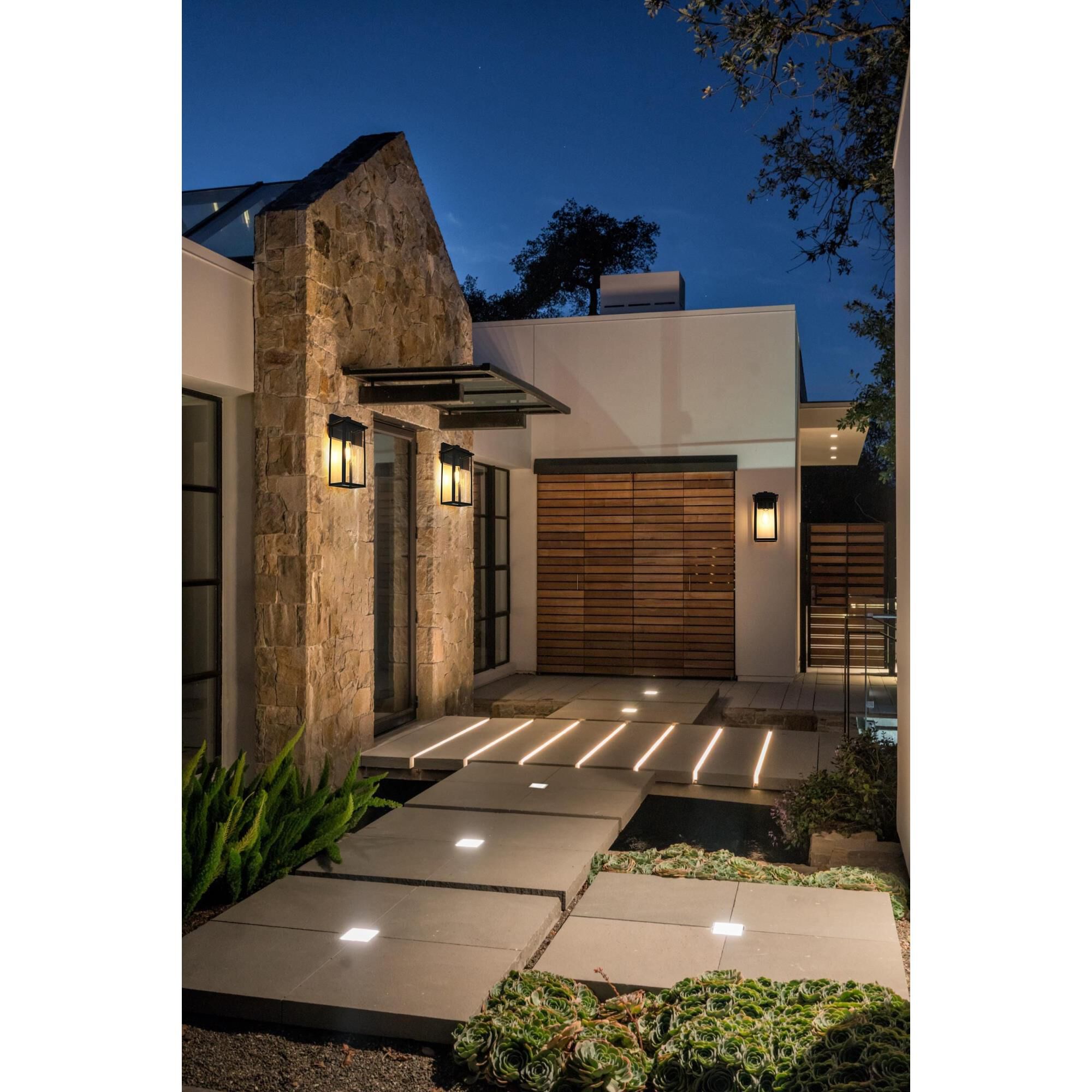 Kaysen 7 Inch Outdoor Wall Light by Elegant Lighting