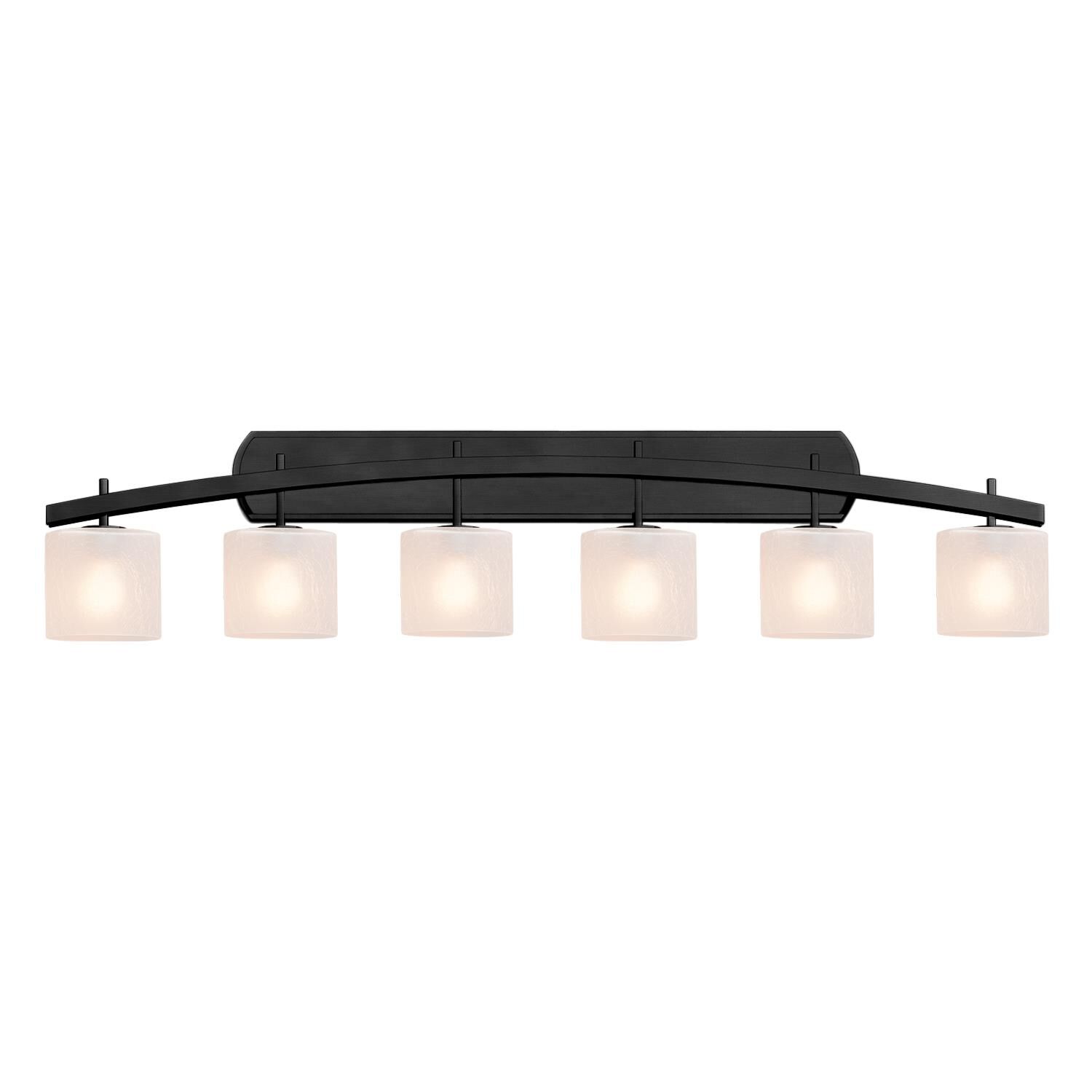 Fusion - Archway 55 Inch 6 Light Bath Vanity Light by Justice Design Group