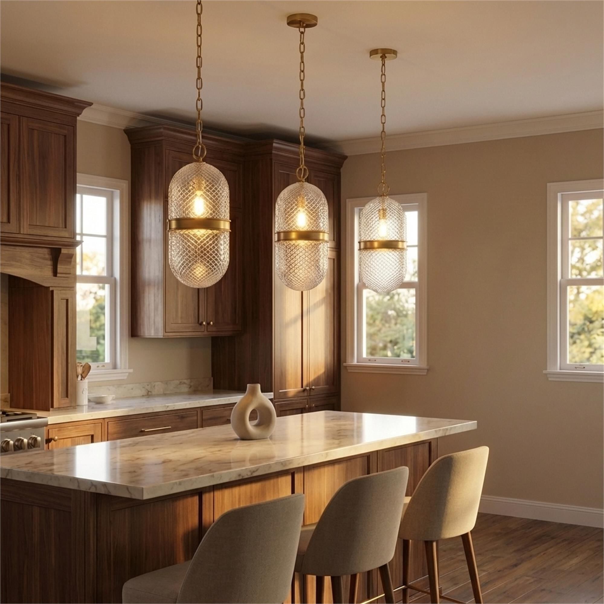 Alexa Hampton Lucinda 18 Inch Mini Pendant,