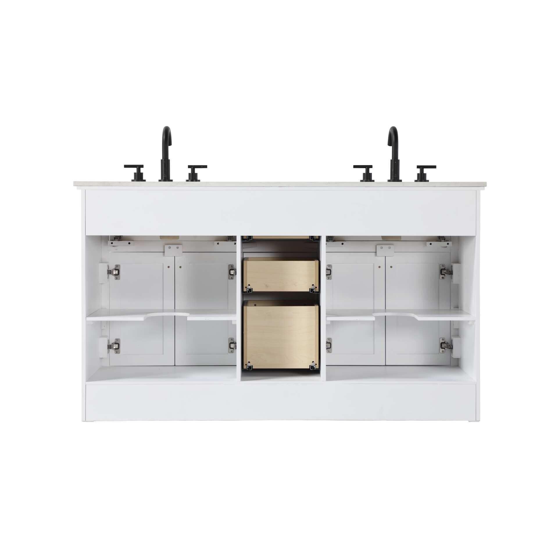 Shown in White finish