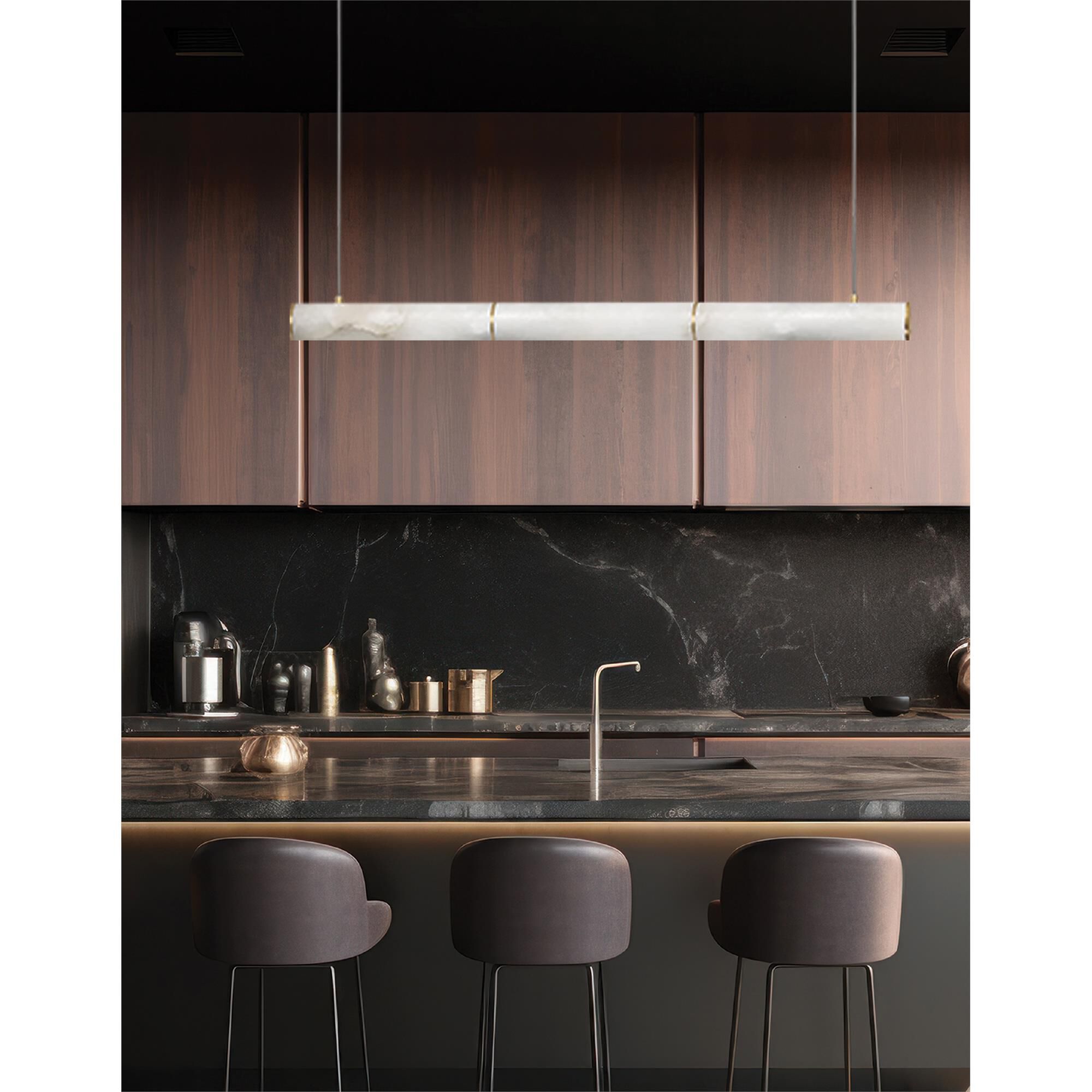 Shown in Aged Brass finish and White shade