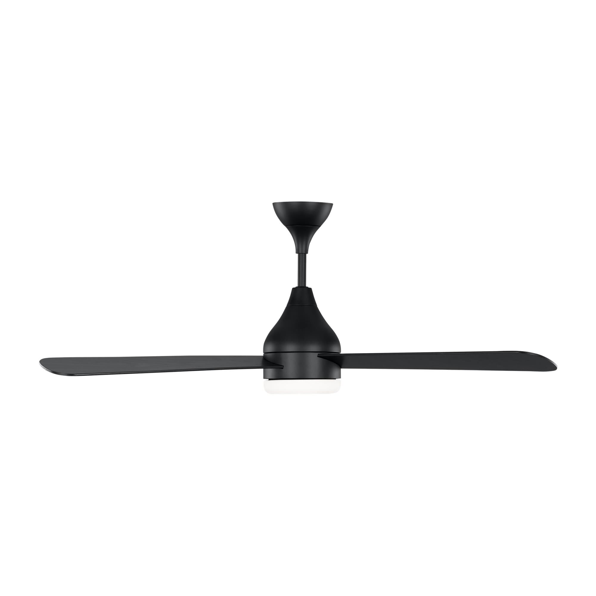 Barbara Barry Streaming Smart 52 Inch Ceiling Fan with Light Kit by Visual Comfort Fan Collection