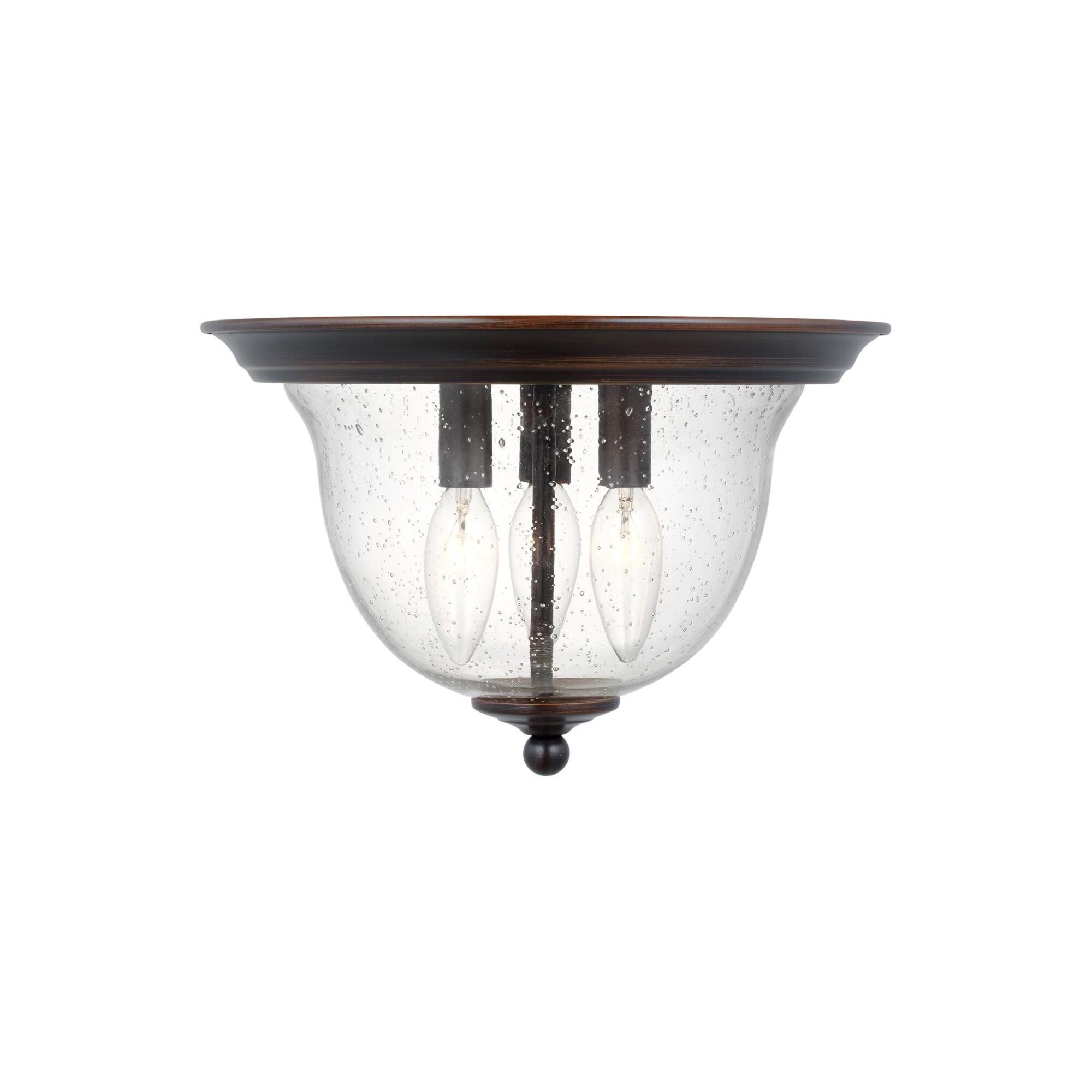 Belton 11 Inch 3 Light Flush Mount by Generation Lighting