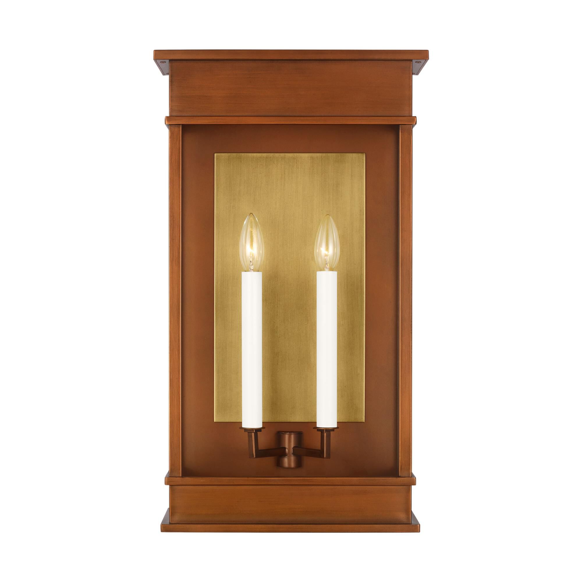 Shown in Natural Copper finish and Clear glass