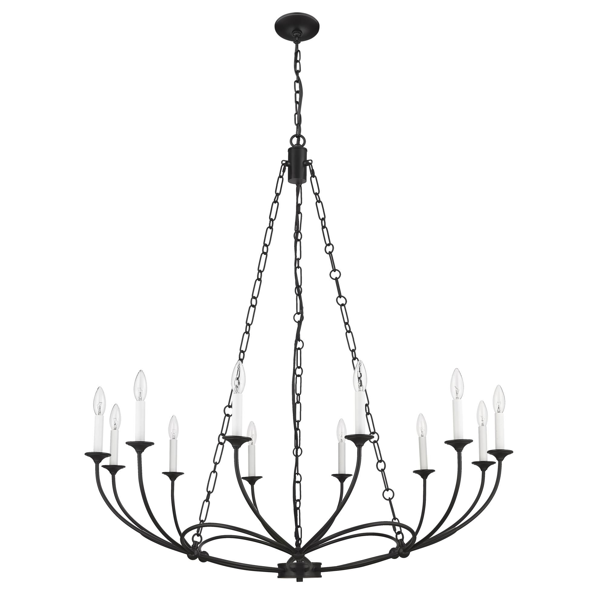 Arabella 43 Inch 12 Light Chandelier by Z-Lite