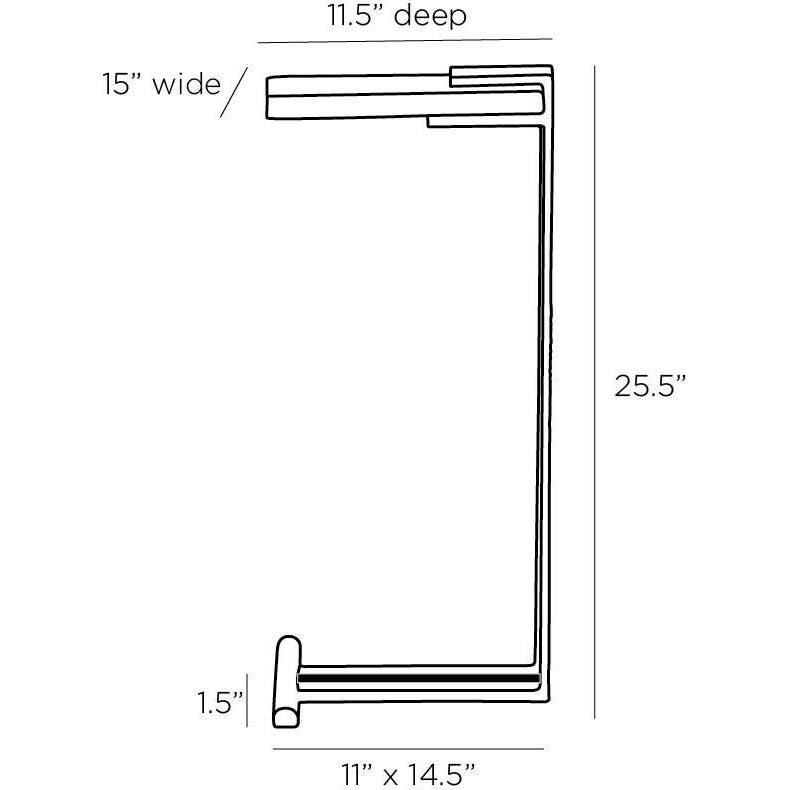 Shown in White finish