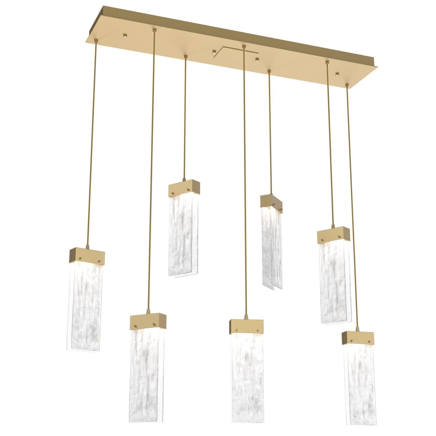 Parallel 44 Inch 7 Light LED Linear Suspension Light by Hammerton Studio