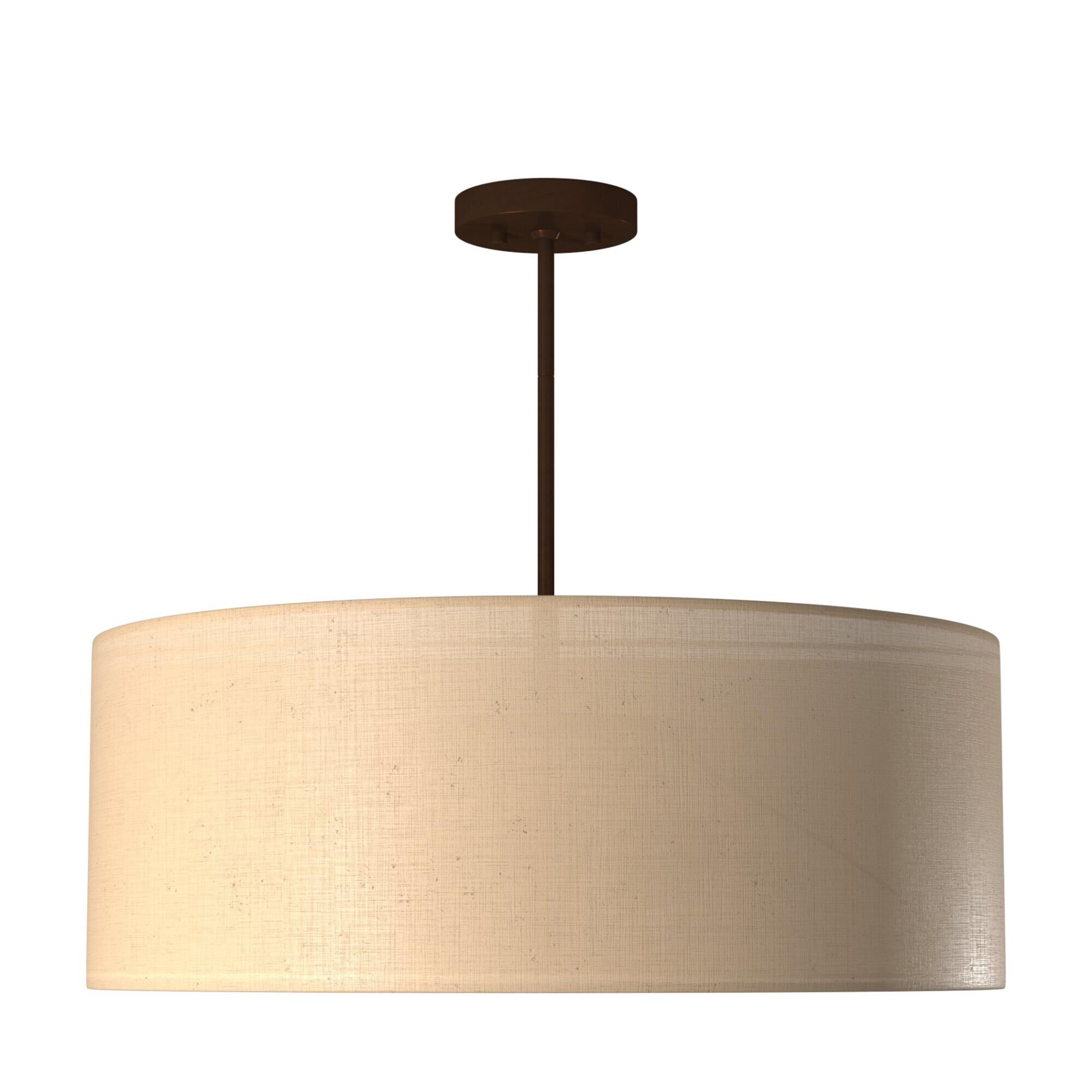 Classic 24 Inch Drum Pendant by Justice Design Group