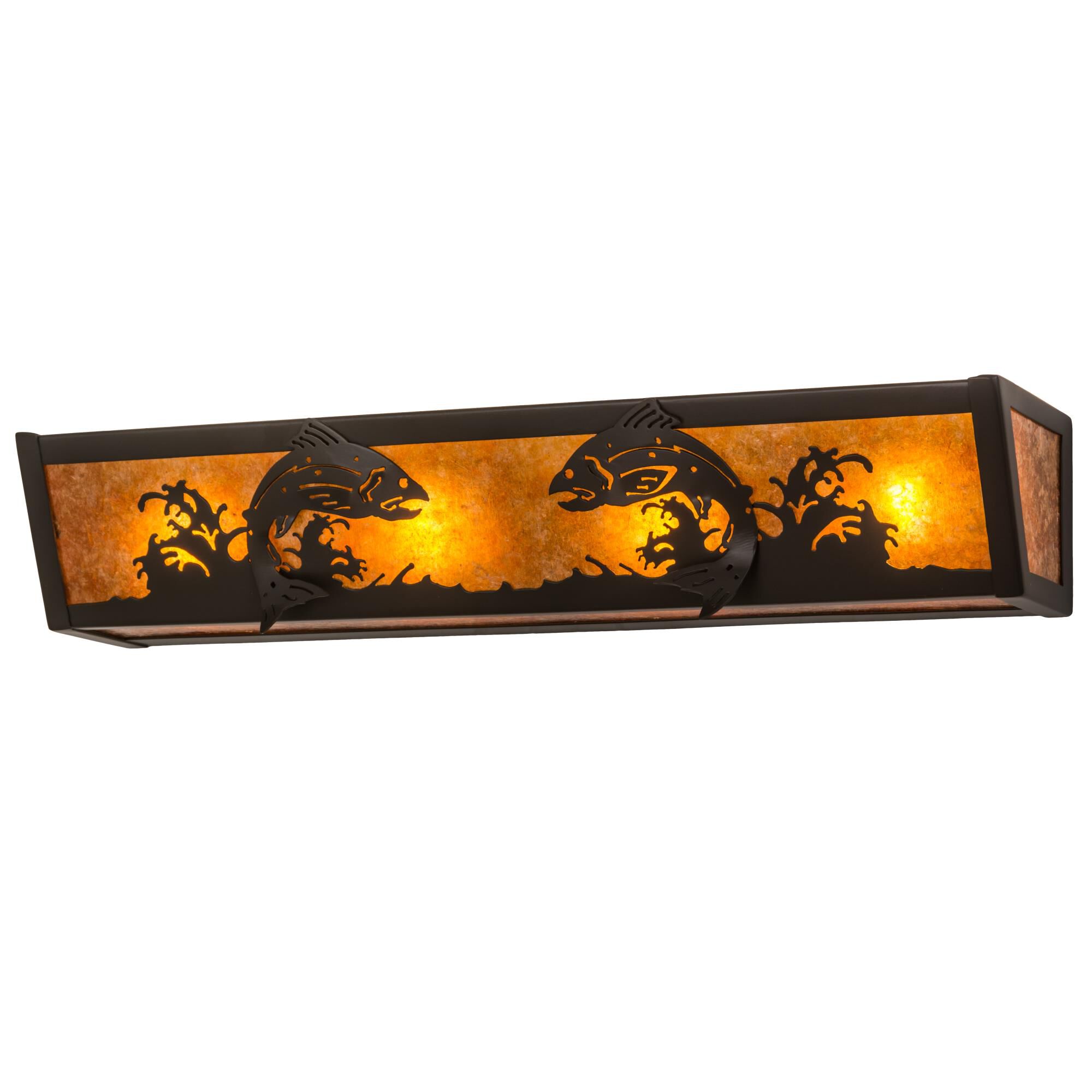Leaping Trout 24 Inch 4 Light Bath Vanity Light by Meyda Lighting