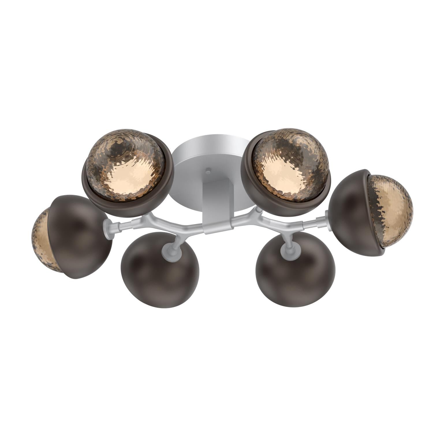 Levi Wilson Cabochon 27 Inch Flush Mount by Hammerton Studio
