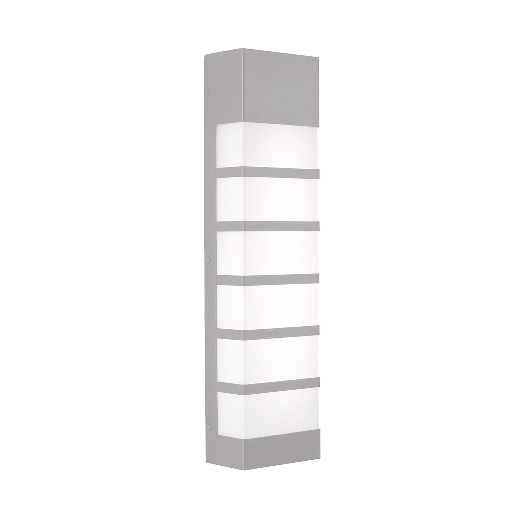 Shown in Textured Grey finish and White Acrylic glass