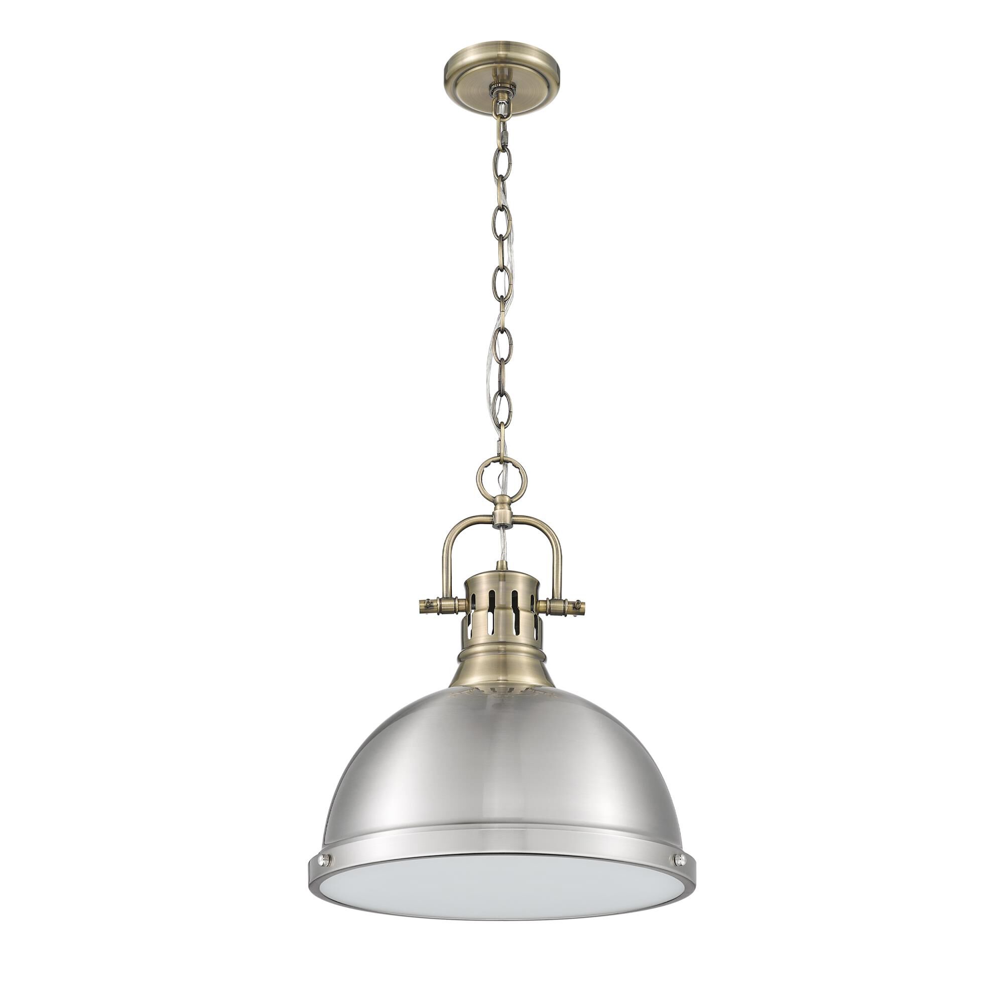Duncan 14 Inch Large Pendant by Golden Lighting
