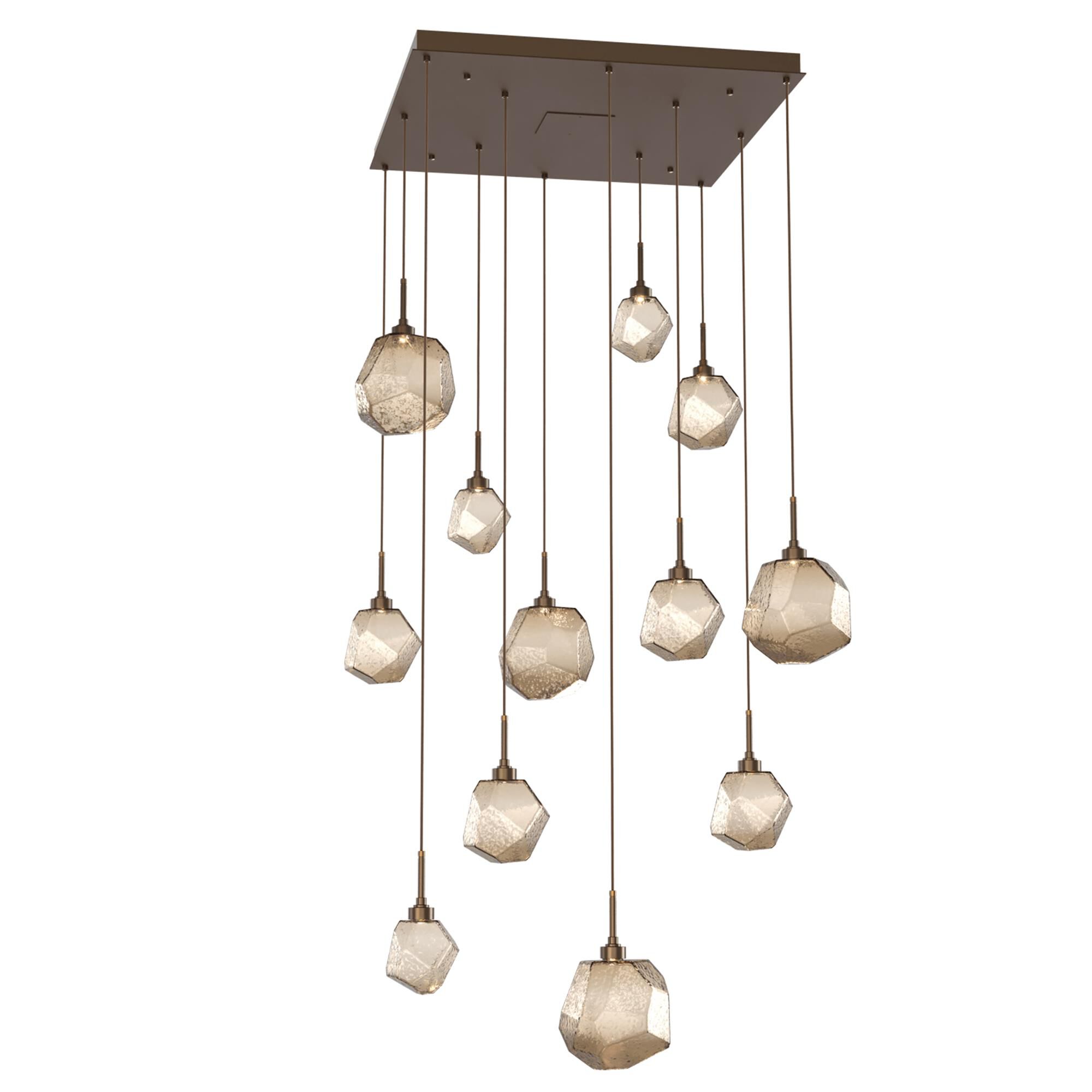 Shown in Flat Bronze finish and Bronze glass