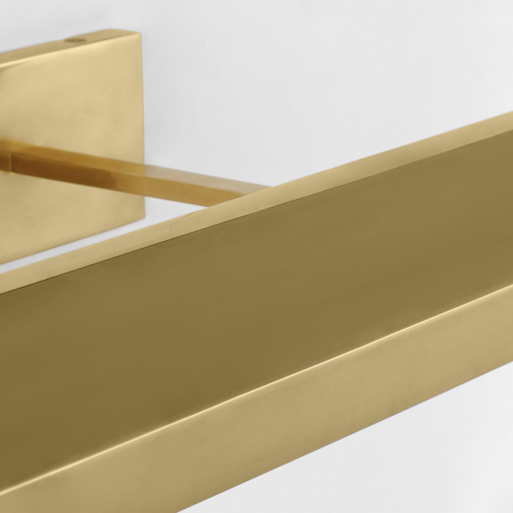 Shown in Hand-Rubbed Antique Brass finish and Brass shade