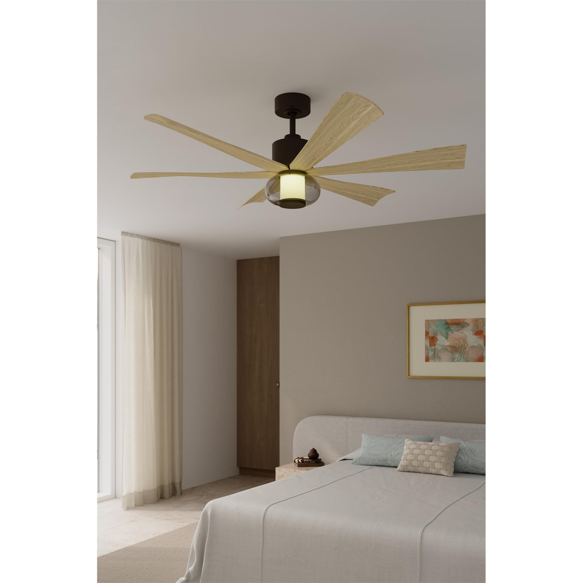Shown in Dark Bronze finish and Brown Smoked glass
