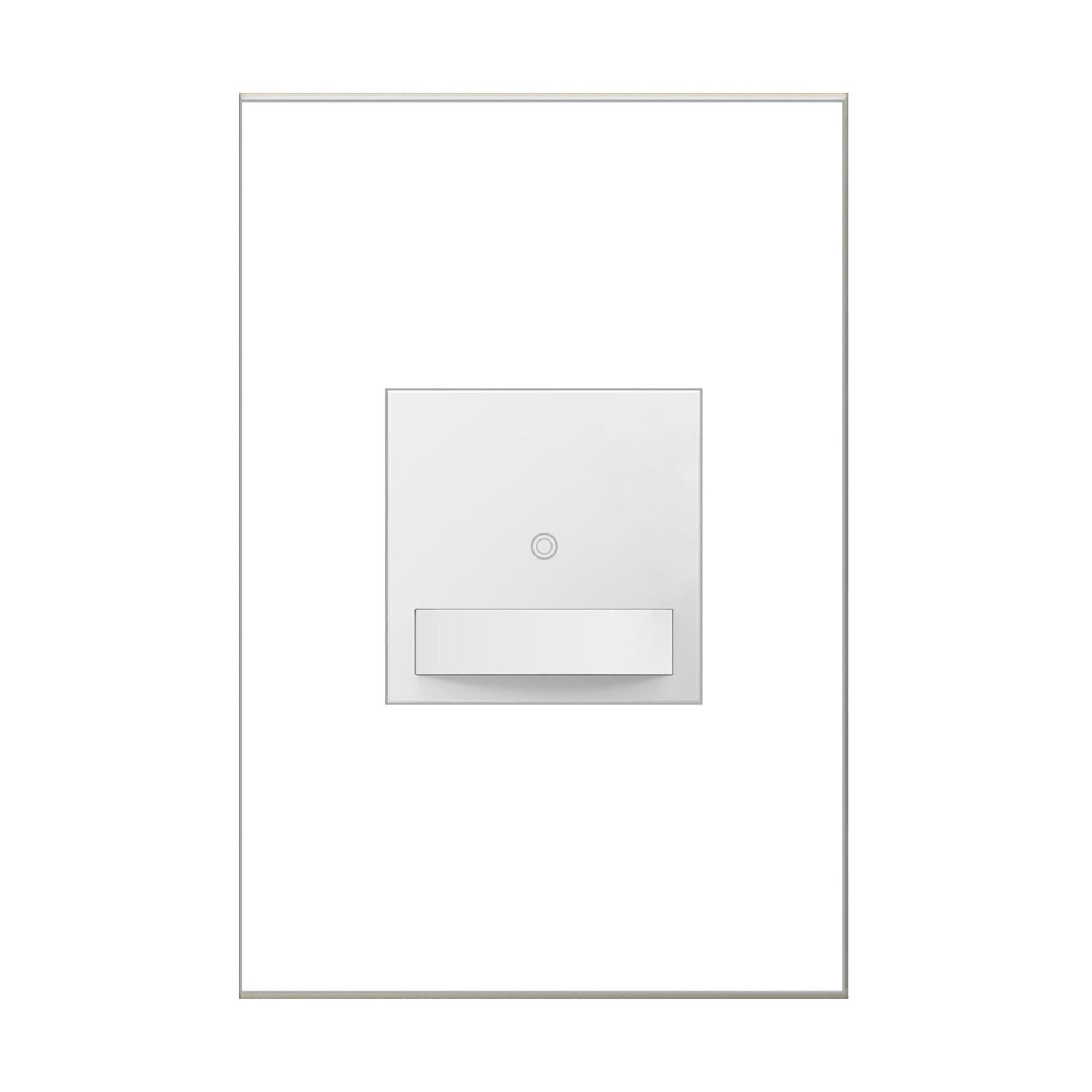 Shown in White finish