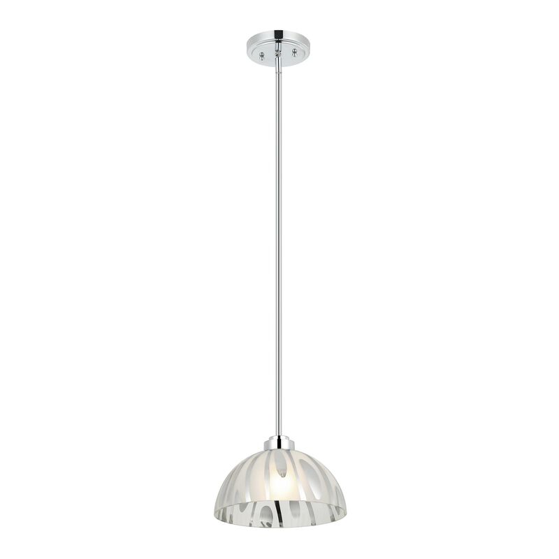 Chroman Empire 10 Inch Mini Pendant by Varaluz