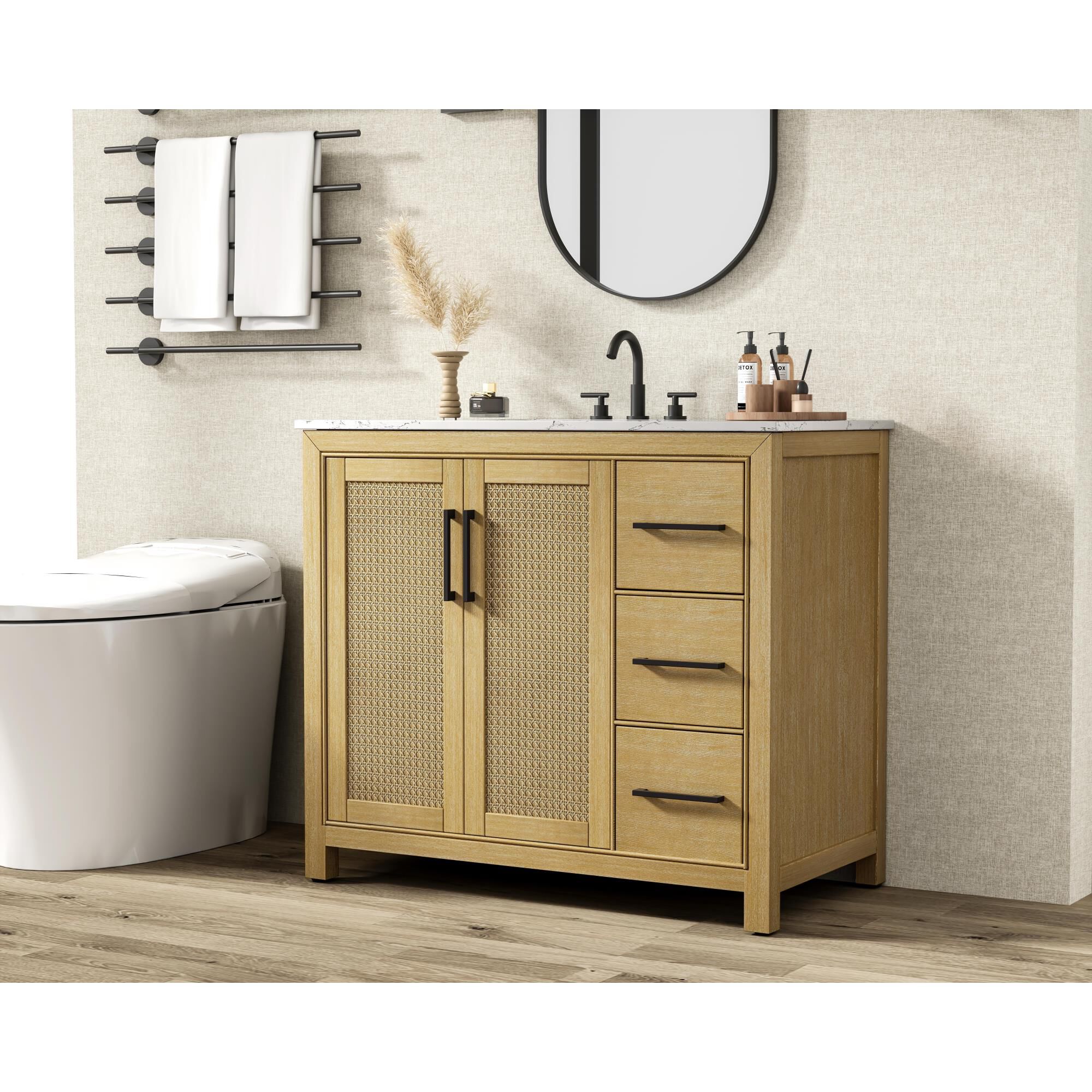 Alina 42 Inch Bath Vanity by Elegant Dcor