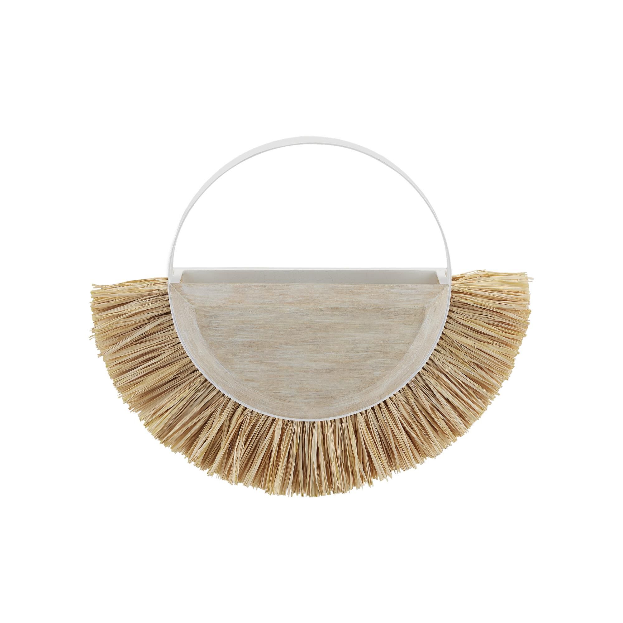 Shown in Sugar White and Sandstone and Natural Raffia finish