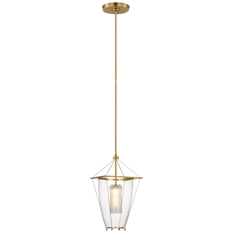 Visual Comfort Signature Collection Ray Booth Ovalle 16 Inch Tall LED Outdoor Hanging Lantern
