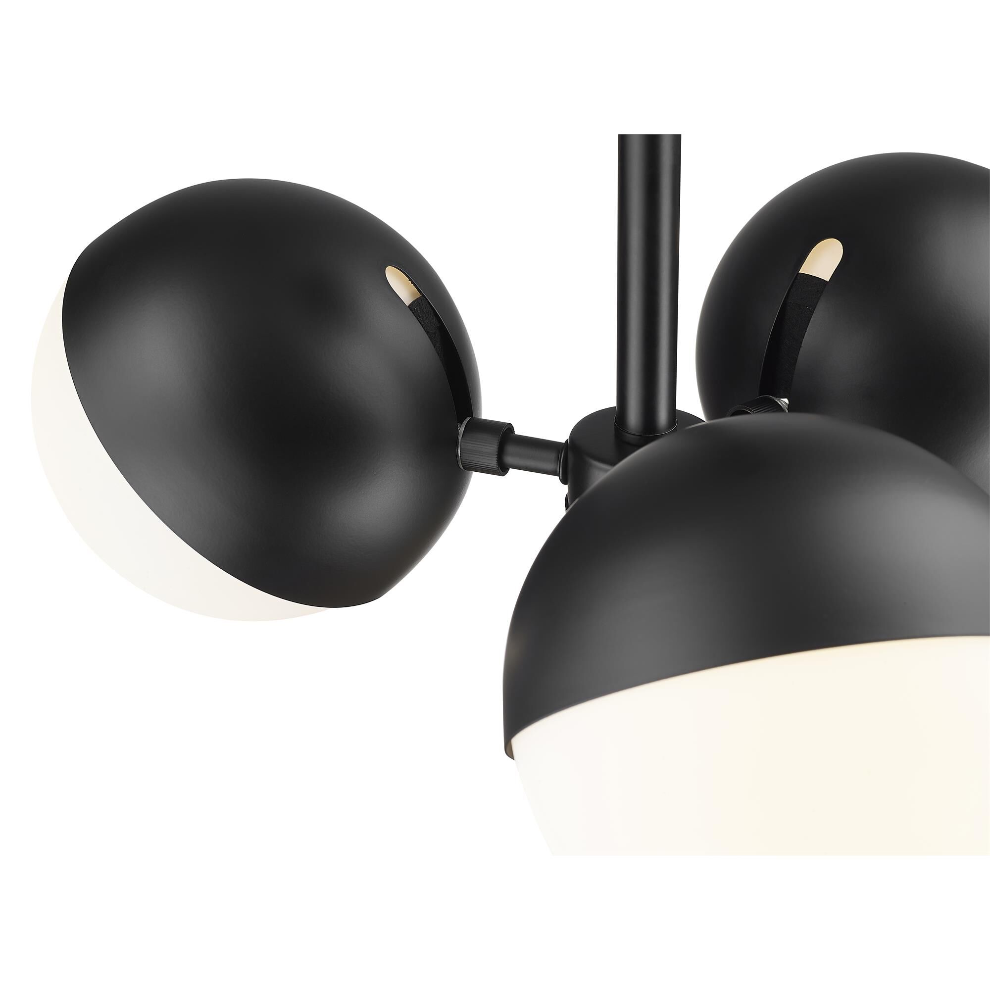 Realm Sphere 17 Inch 3 Light Semi Flush Mount,