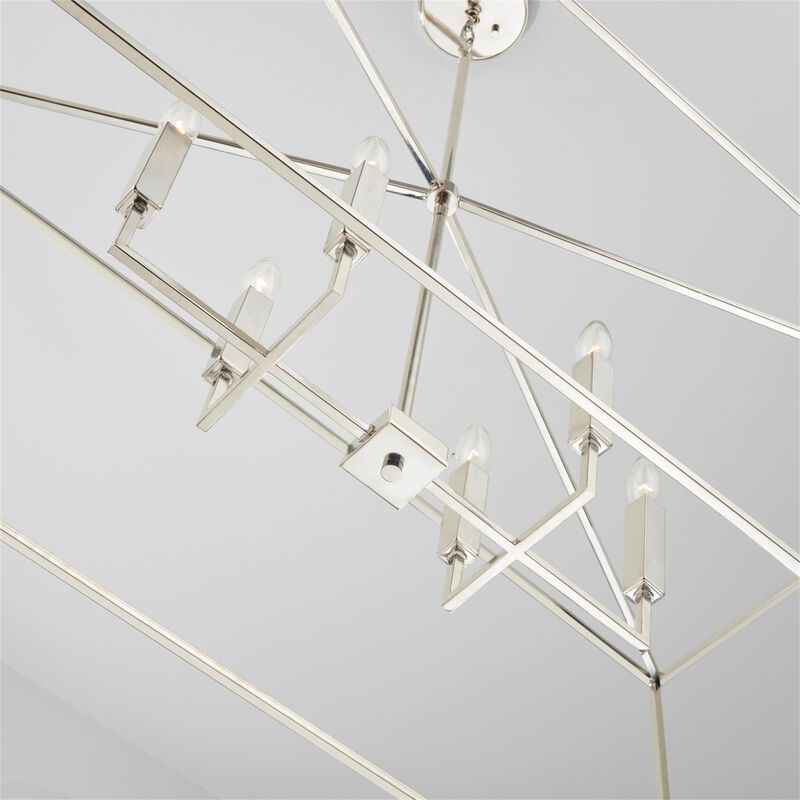 Thea 42 Inch 6 Light Linear Suspension Light by Capital Lighting Fixture Company