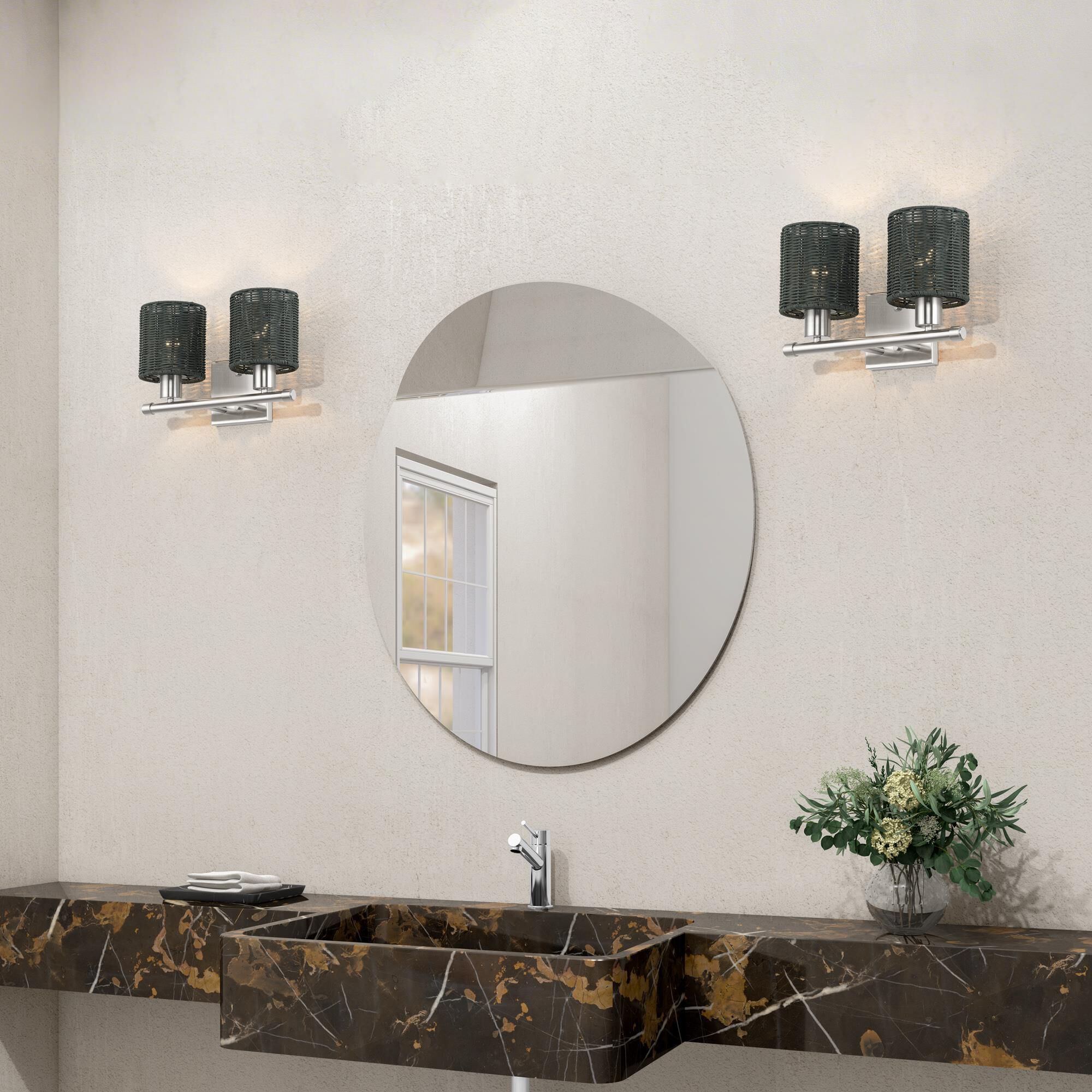 Weavington 14 Inch Bath Vanity Light by Livex Lighting