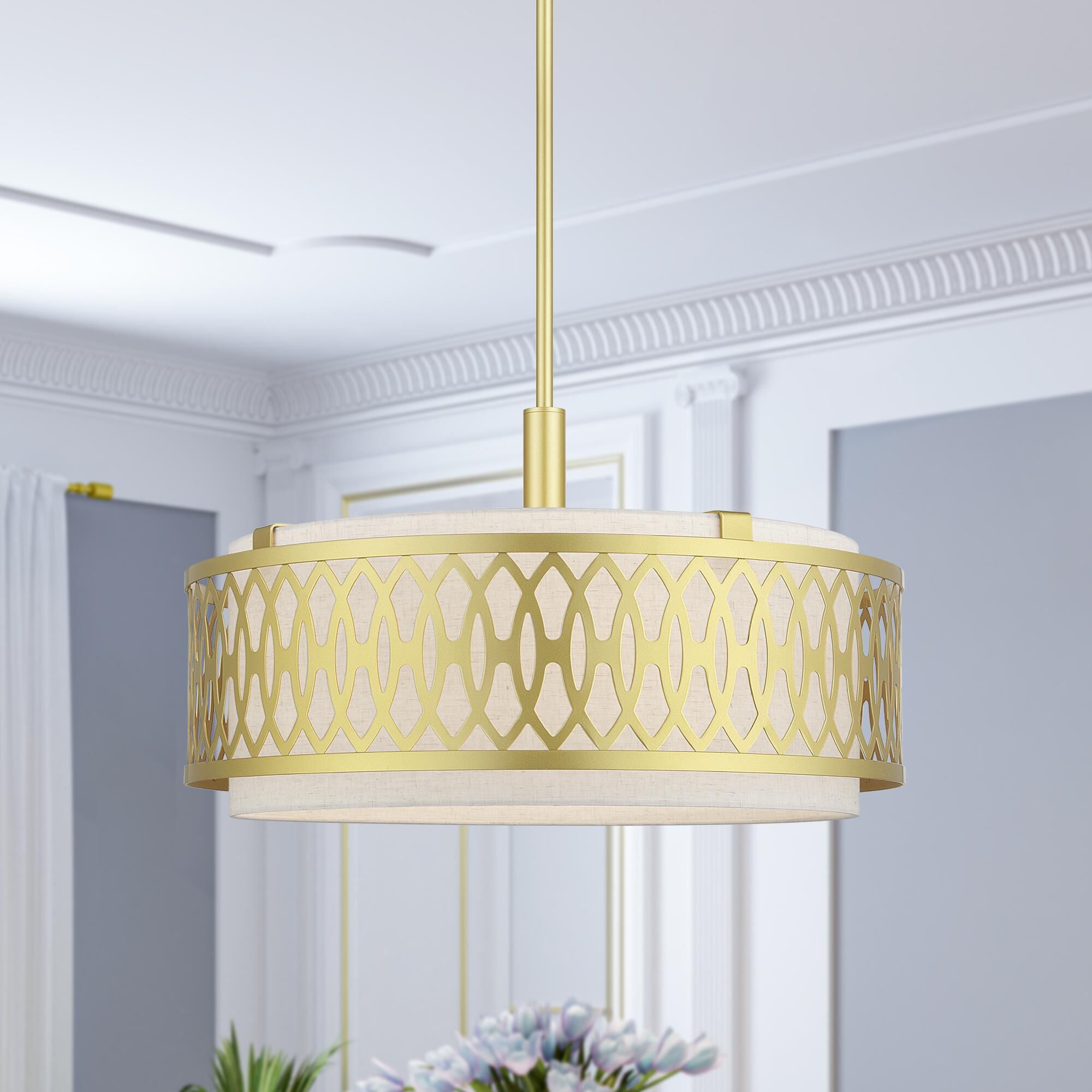 Vistaview 24 Inch Chandelier by Livex Lighting