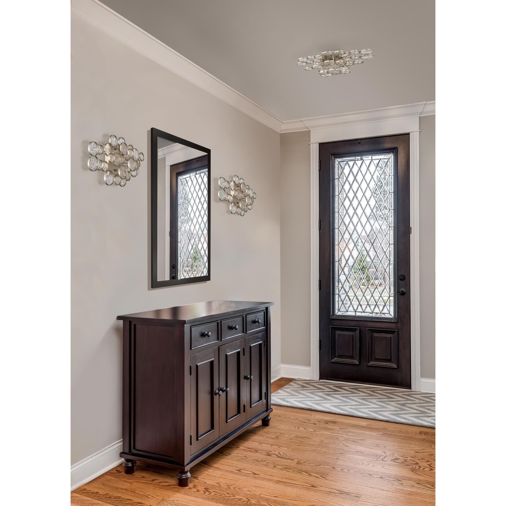 Shown in Champagne Silver finish