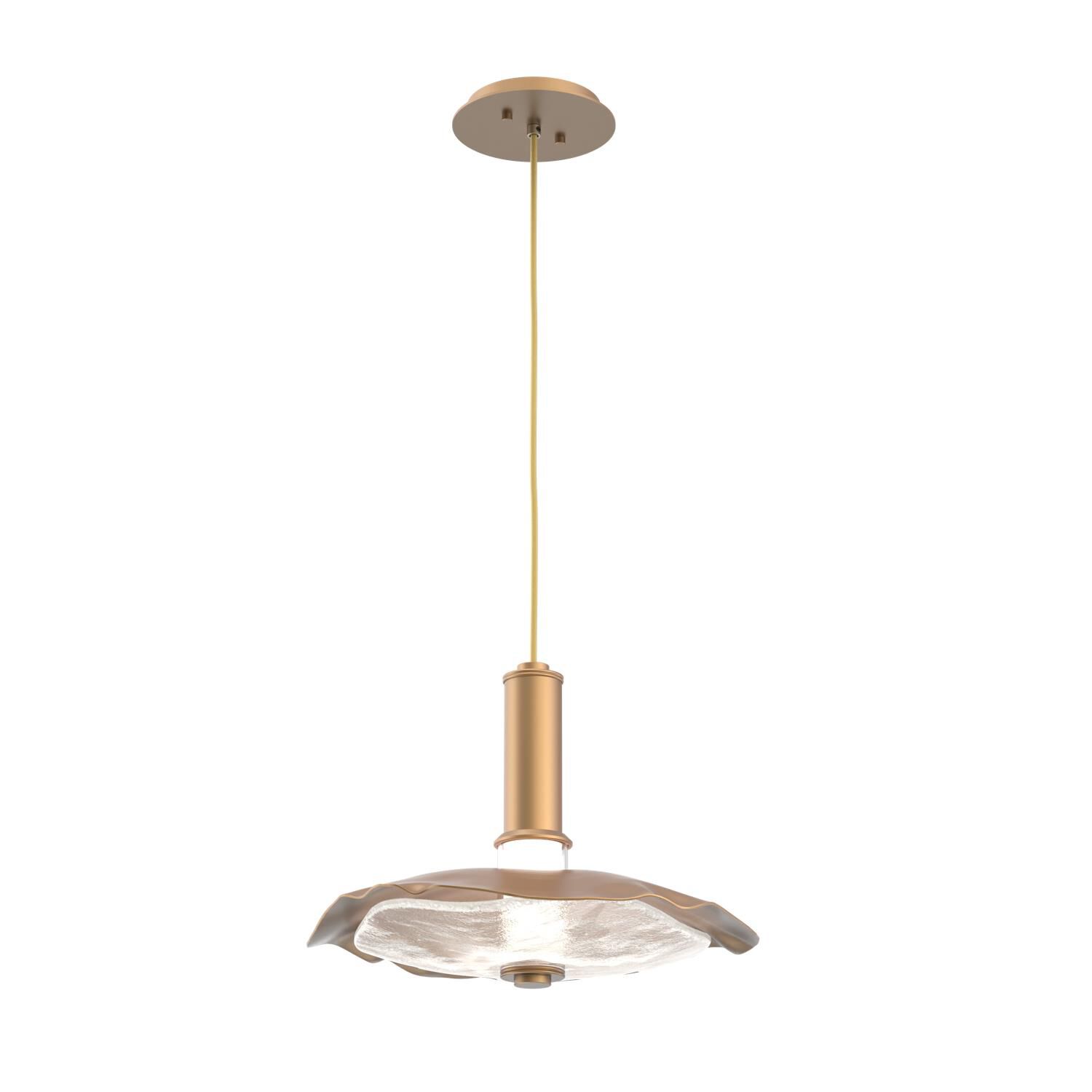 Shown in Novel Brass finish and Clear Granite accent