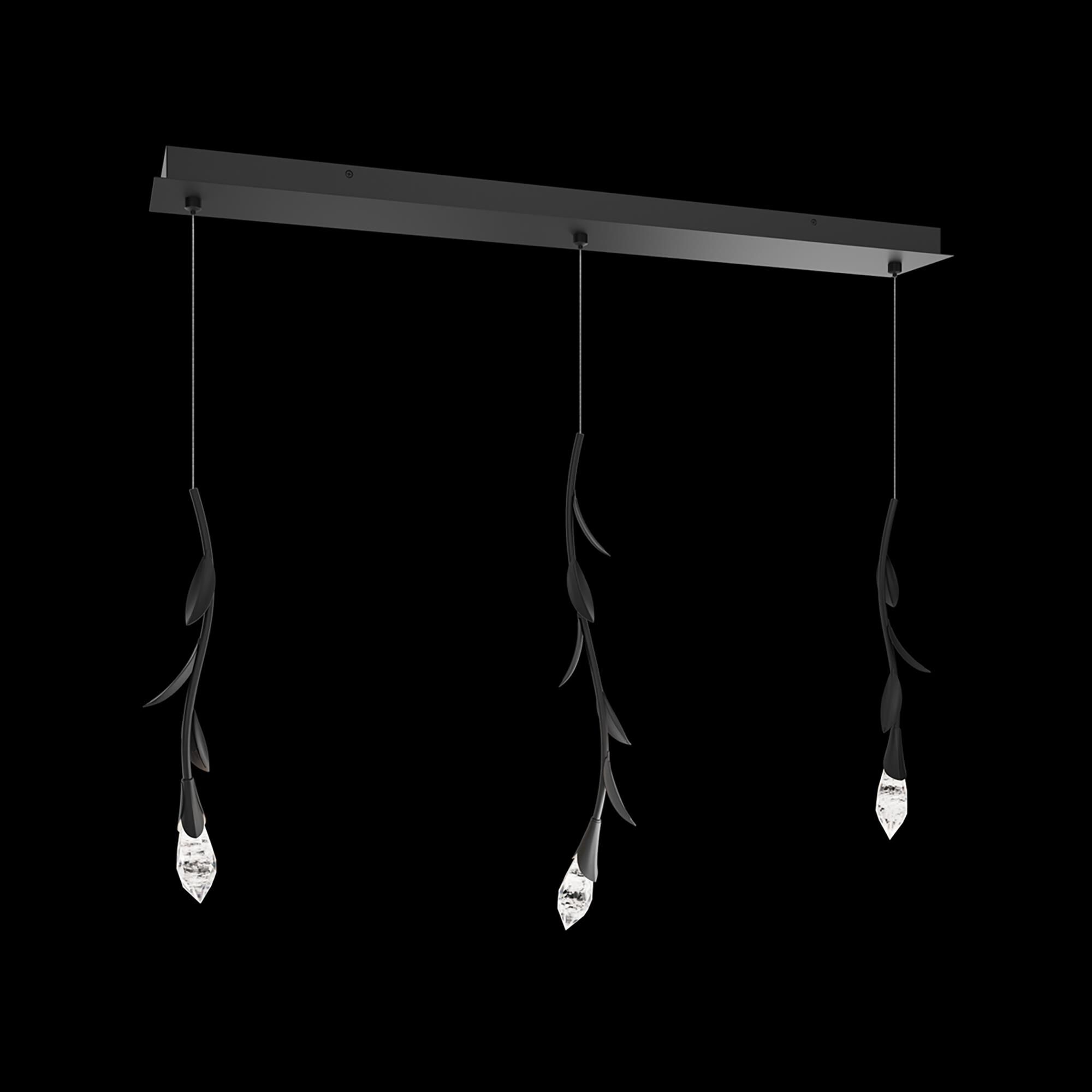 Shown in Black finish and Optic Haze crystal