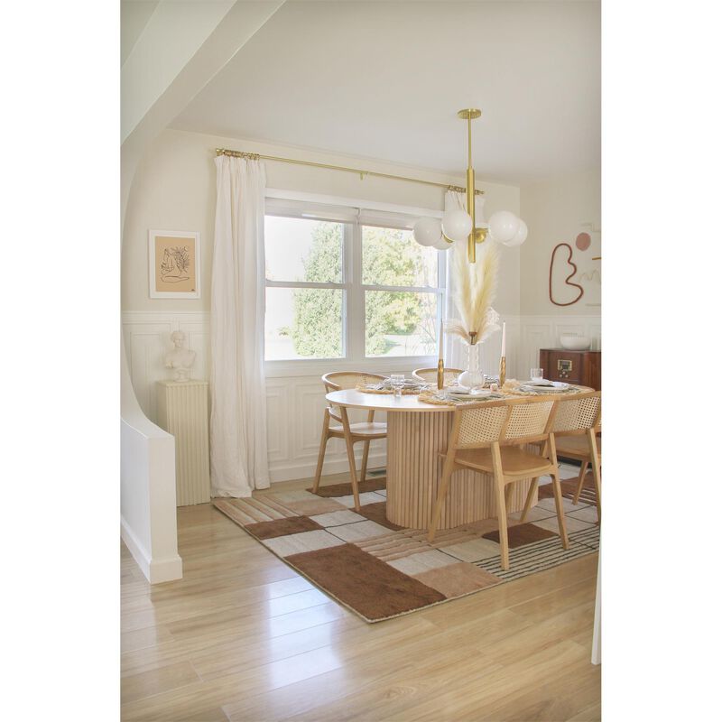 Stella 36 Inch 6 Light Chandelier by Mitzi