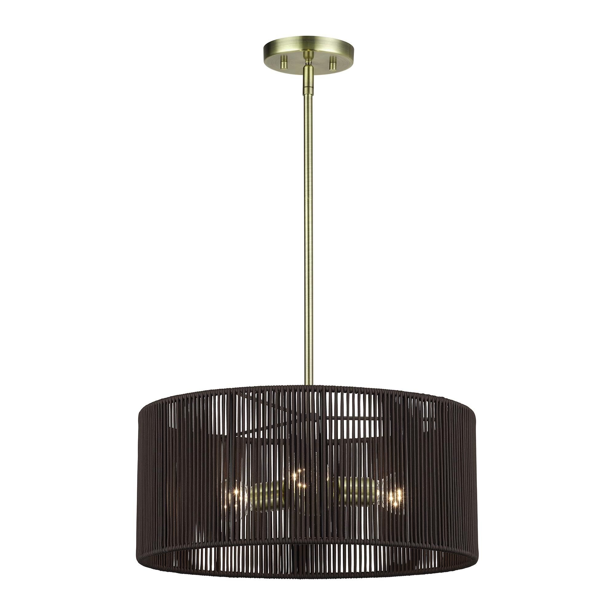 Acordia 18 Inch Large Pendant by Livex Lighting