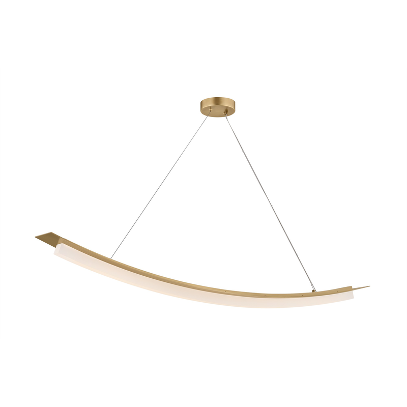 Kaguya 60 Inch Linear Chandelier by Sonneman