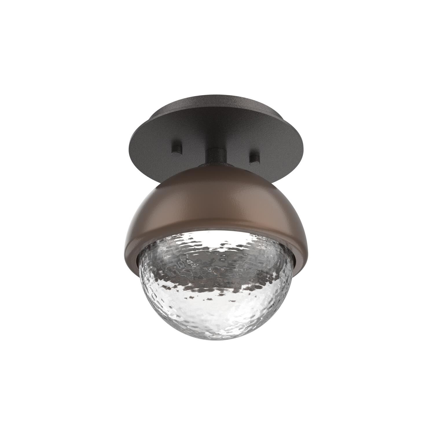 Shown in Graphite finish and Clear glass and Burnished Bronze accent
