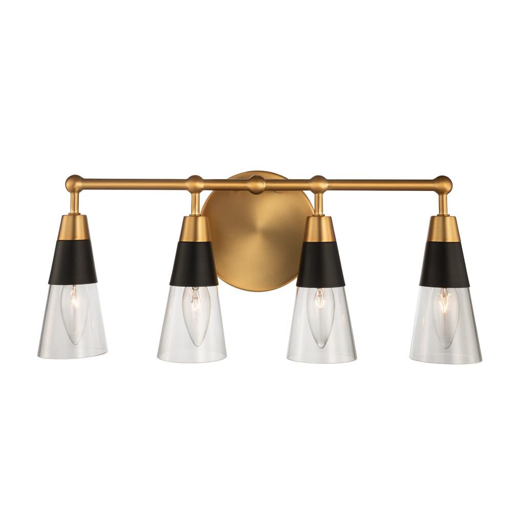 Ponti 19 Inch 4 Light Bath Vanity Light by Kalco Lighting