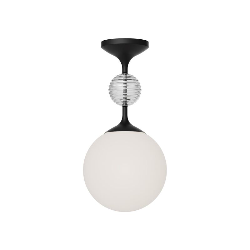 Celia 8 Inch Semi Flush Mount by Alora Mood