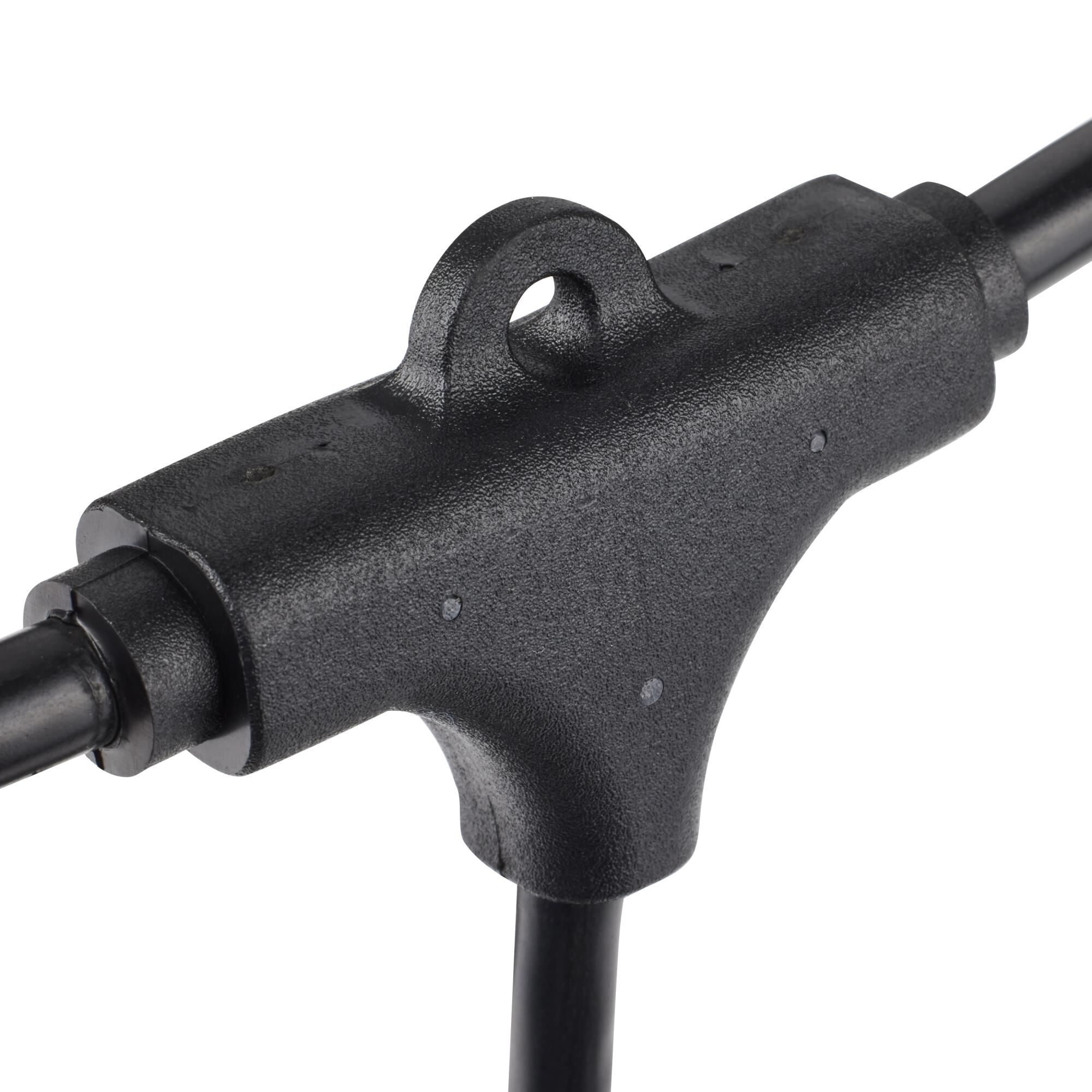 Shown in Polished Nickel finish and Slate Gray Fabric shade