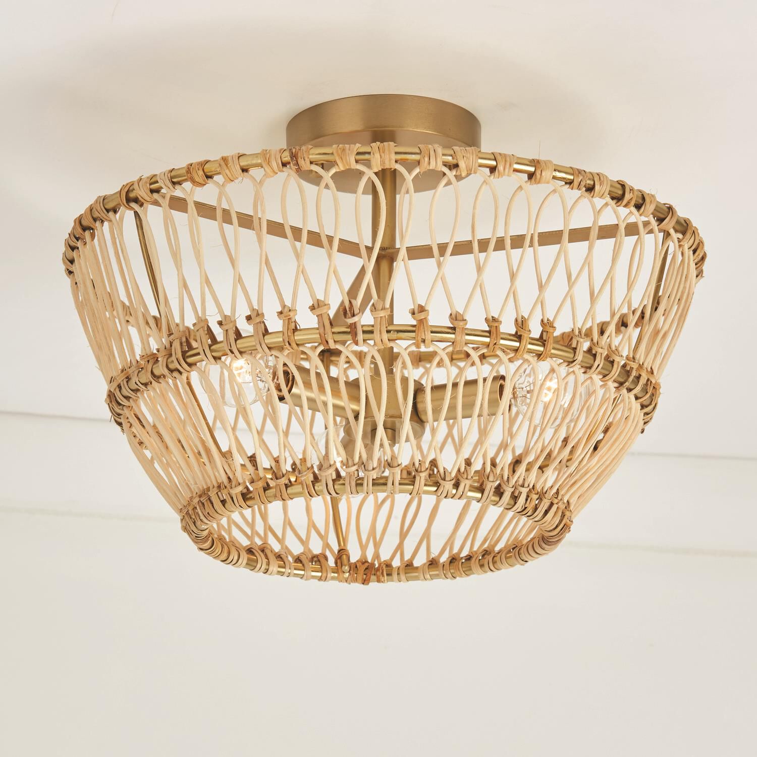 Wren 16 Inch 3 Light Semi Flush Mount by Capital Lighting Fixture Company