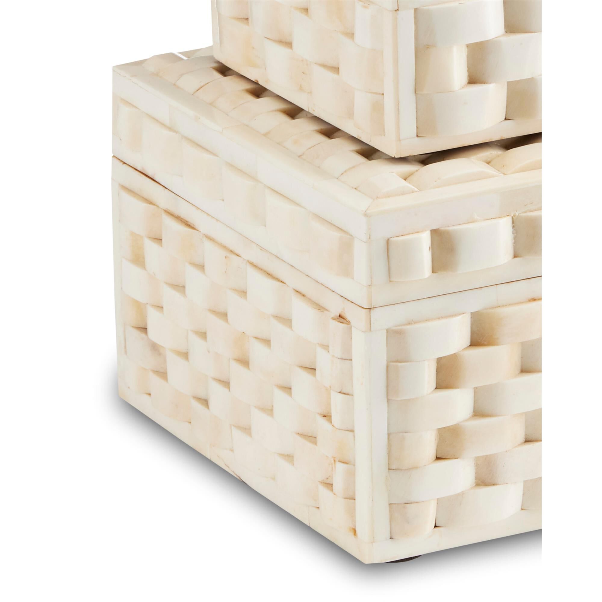 Felice Box Set of 2 Accent Box,