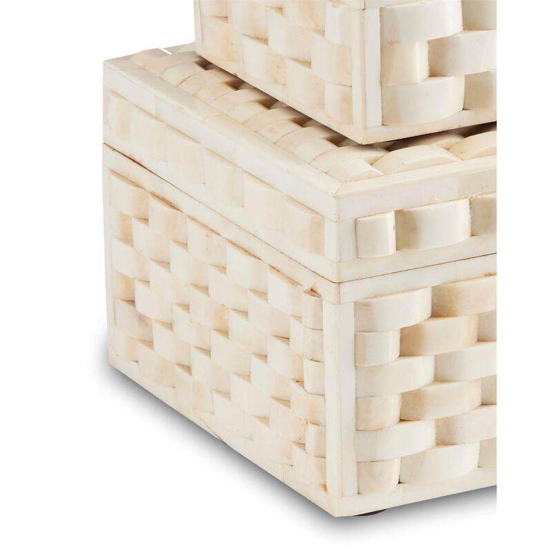 Felice Box Set of 2 Accent Box by Currey and Company